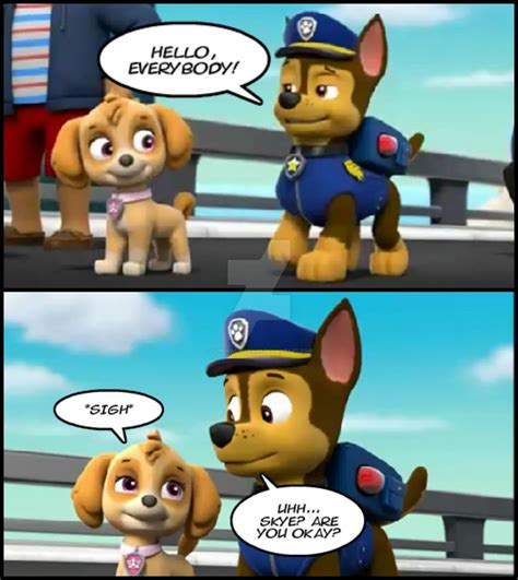 paw patrol skye x chase wattpad